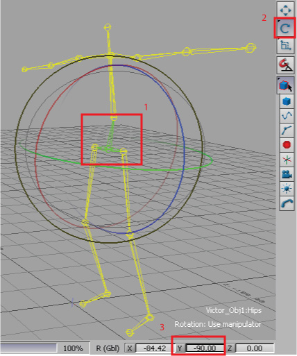 Rotating Character to face down Z-Axis